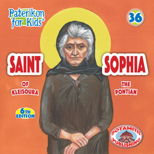 Load image into Gallery viewer, 36 Paterikon for Kids - Saint Sophia of Kleisoura - The Pontian