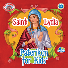 Load image into Gallery viewer, 22 Paterikon for Kids - Saint Lydia