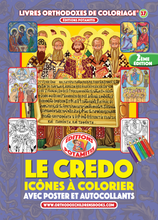 Load image into Gallery viewer, Orthodox Coloring Books #37 - The Creed in Coloring Icons, with poster and stickers