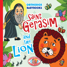 Load image into Gallery viewer, Orthodox Babybooks #1—Saint Gerasim and the Lion