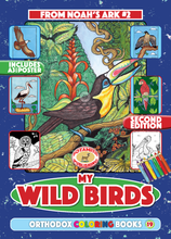 Load image into Gallery viewer, Orthodox Coloring Books #19 - From Noah's Ark #2 - My Wild Birds (Coming, God willing, in an new, updated edition mid-September, 2026)