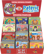 Load image into Gallery viewer, Set – All 86 Potamitis books available in Romanian – Special Offer – Free Shipping, also to CAN, UK, CH, NO, EU, AUS, SA.