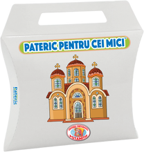 Load image into Gallery viewer, Special Romanian Package! We celebrate 15 years of &quot;Paterikon for Kids&quot; - All 70 books in one impressive set – plus display!