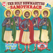 Load image into Gallery viewer, 38 Paterikon for Kids - The Holy Five New Martyrs of Samothrace