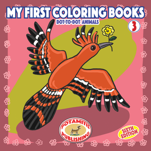 Orthodox Coloring Books #41 - My First Coloring Books #3 - Dot-to-dot Animals