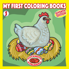 Load image into Gallery viewer, Orthodox Coloring Books #43 - My First Coloring Books #5 - Easter Eggs