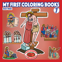 Load image into Gallery viewer, Orthodox Coloring Books #50 - My First Coloring Books #7 - Holy Week