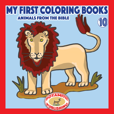 Orthodox Coloring Books #53 - My First Coloring Books #10 - Animals from the Bible