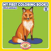 Load image into Gallery viewer, Orthodox Coloring Books #54 - My First Coloring Books #11 - Wild Animals