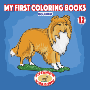 Orthodox Coloring Books #55 - My First Coloring Books #12 - Dog Breeds