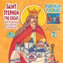 Load image into Gallery viewer, 62 - Paterikon for Kids - Saint Stephen the Great - The Romanian