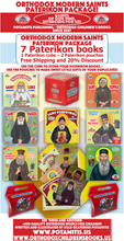 Load image into Gallery viewer, NEW! Orthodox Modern Saints – Paterikon Package!